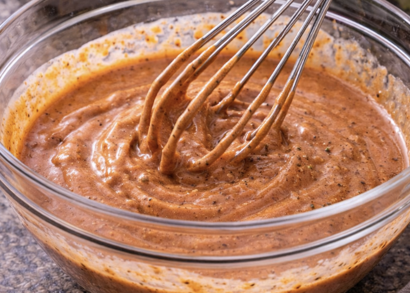 Pulled Pork Salat mit BBQ-Dressing_4