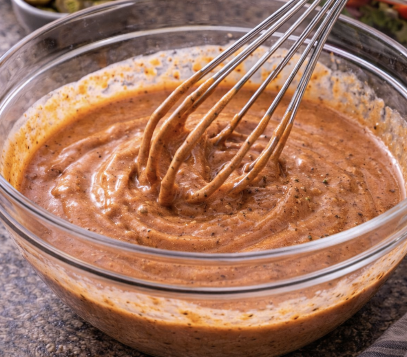 Pulled Pork Salat mit BBQ-Dressing_4