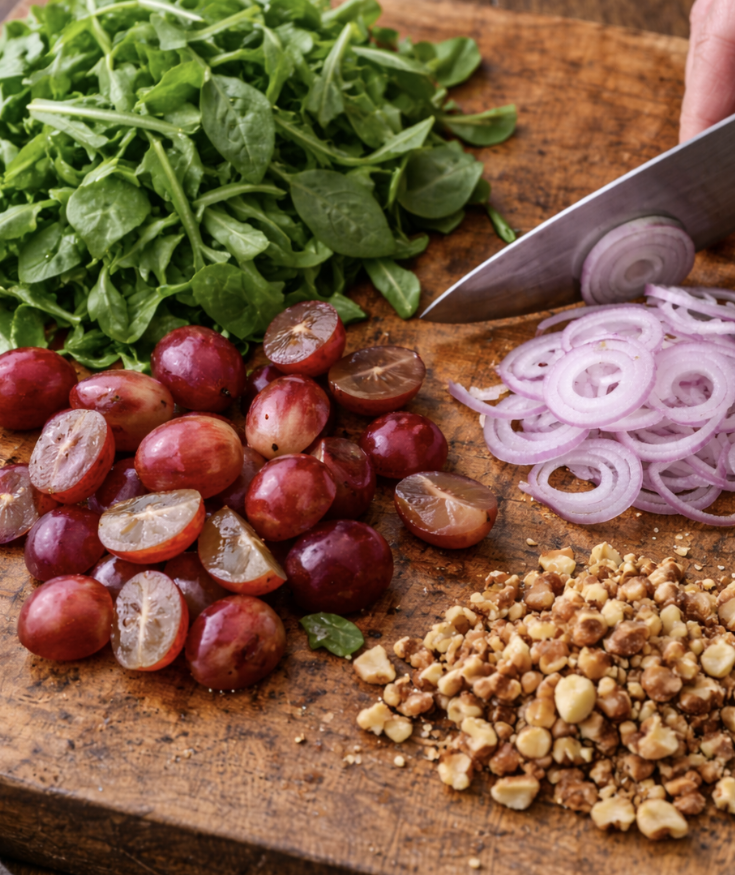 Fasanensalat mit Trauben & Thymian_4