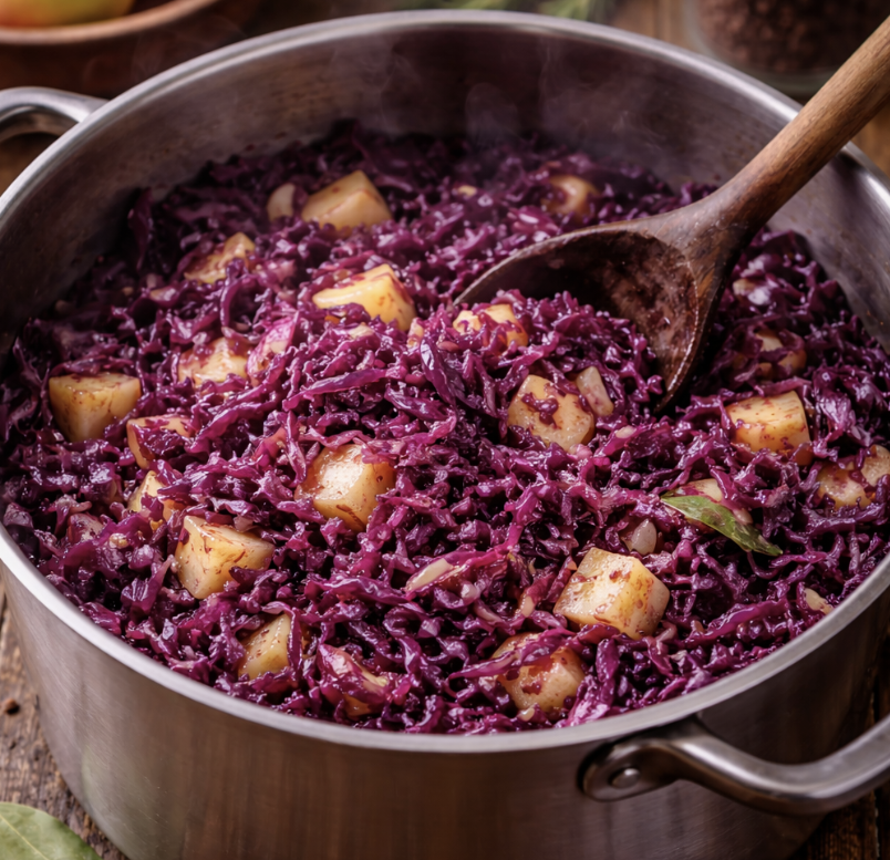 Wildschweinbraten mit Wacholder & Apfelrotkohl_4