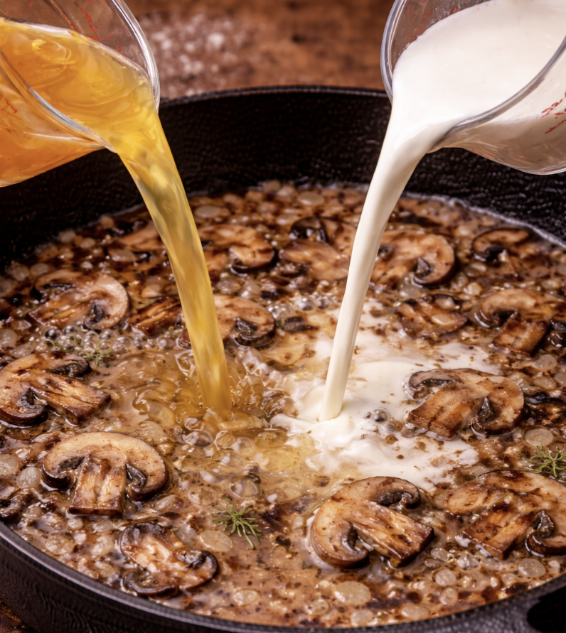 Putenmedaillons mit Champignonrahm_4