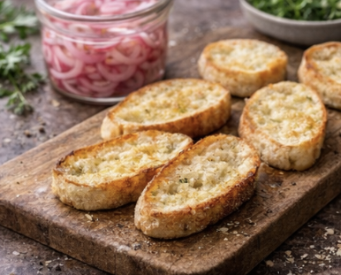 Sardine Toasts with Pickled Shallots_5