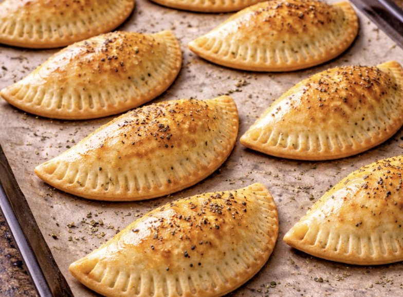 Gefüllte Teigtaschen mit Spinat und Feta_5