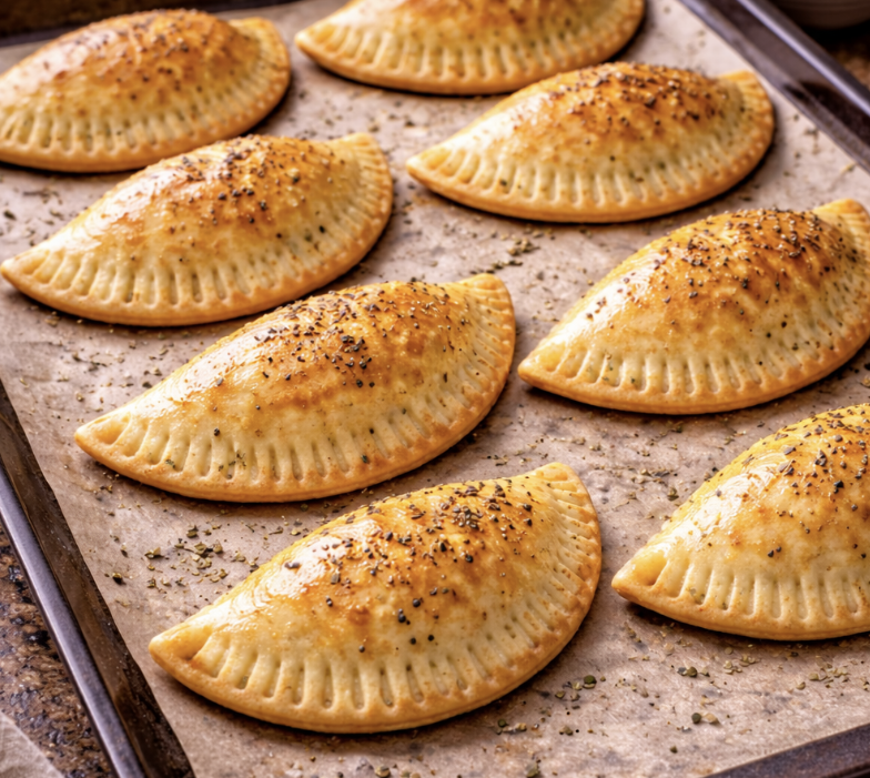 Gefüllte Teigtaschen mit Spinat und Feta_5