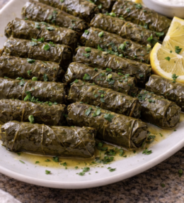 Gefüllte Weinblätter (Dolmas)