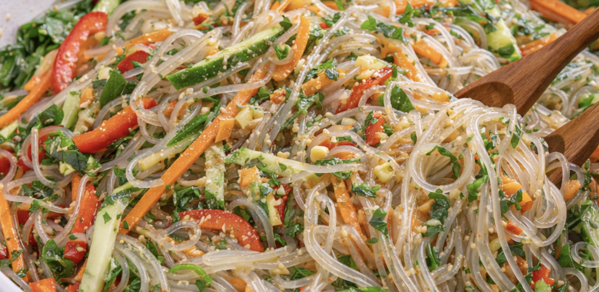 Asiatischer Glasnudelsalat mit gegrilltem Lachs_5