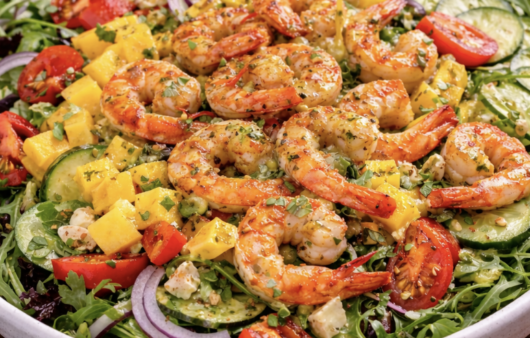 Garnelen-Mango-Salat mit Limettenvinaigrette_5