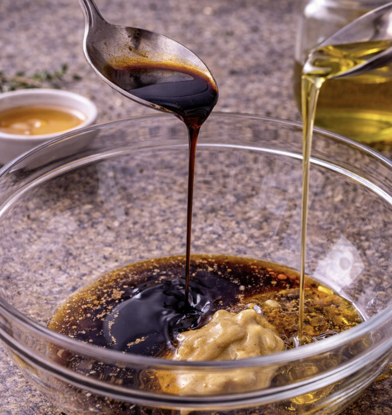 Rehstreifen-Salat mit Preiselbeeren_5