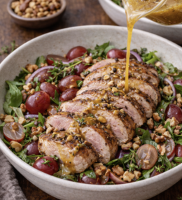 Fasanensalat mit Trauben & Thymian