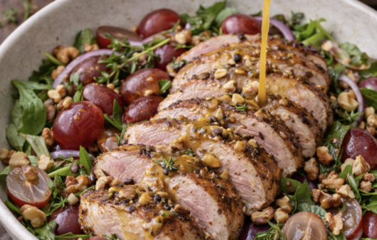 Fasanensalat mit Trauben & Thymian_5