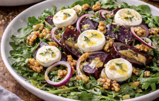 Rote-Bete-Salat mit Ziegenkäse & Walnüssen_5