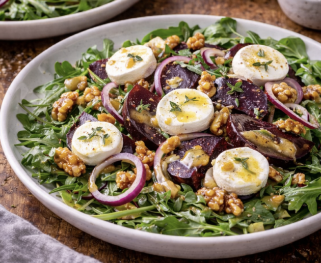 Rote-Bete-Salat mit Ziegenkäse & Walnüssen_5