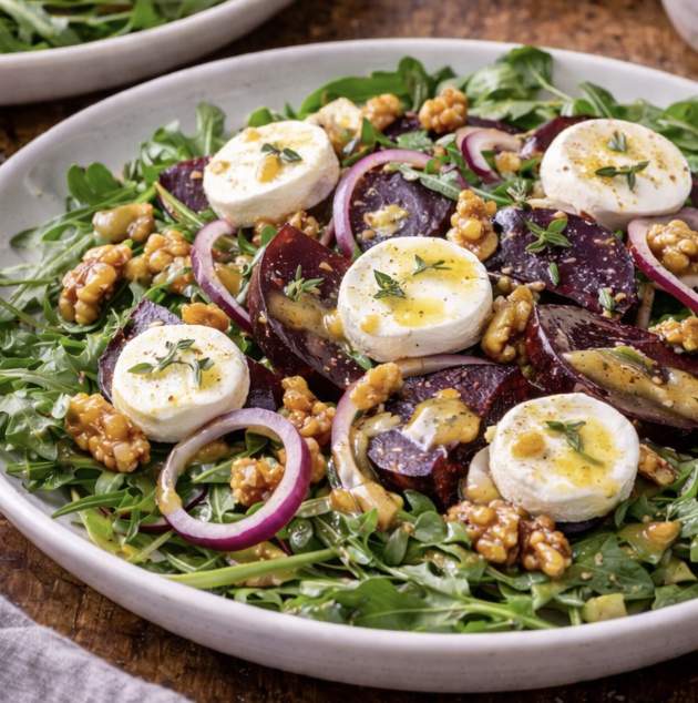 Rote-Bete-Salat mit Ziegenkäse & Walnüssen_5