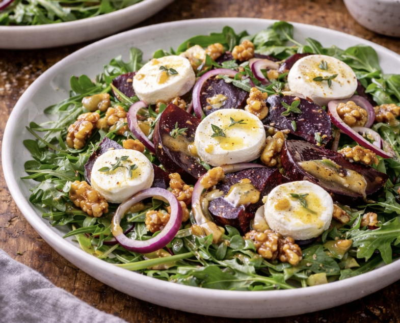 Rote-Bete-Salat mit Ziegenkäse & Walnüssen_5