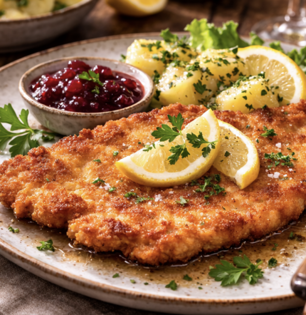 Kalbsschnitzel Wiener Art_5
