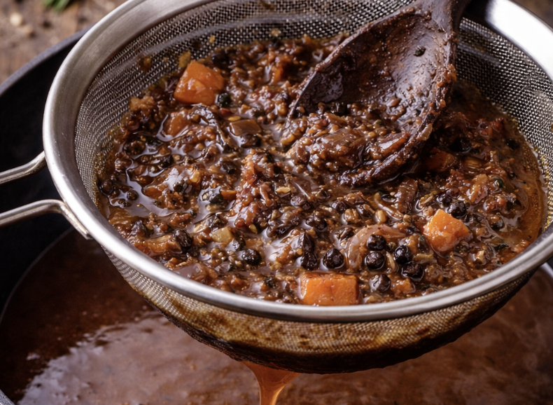 Wildschweinbraten mit Wacholder & Apfelrotkohl_5