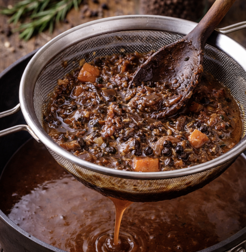 Wildschweinbraten mit Wacholder & Apfelrotkohl_5