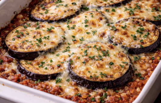 Auberginen-Lasagne mit Ricotta_5