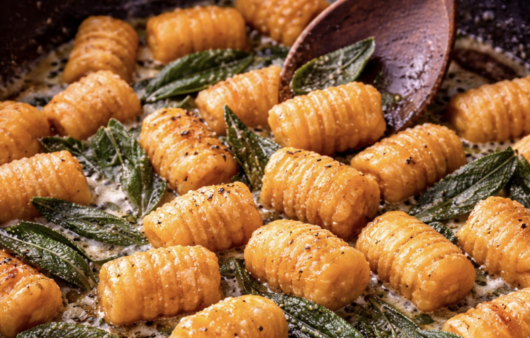 Kürbis-Gnocchi mit Salbeibutter_5