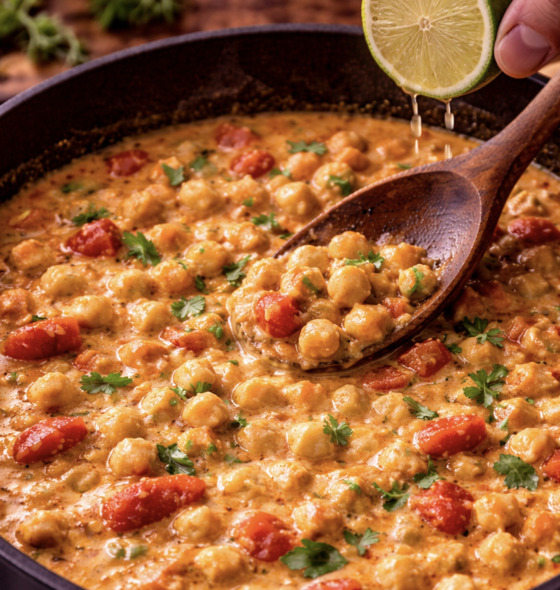 Kichererbsen-Curry mit Kokosmilch_5