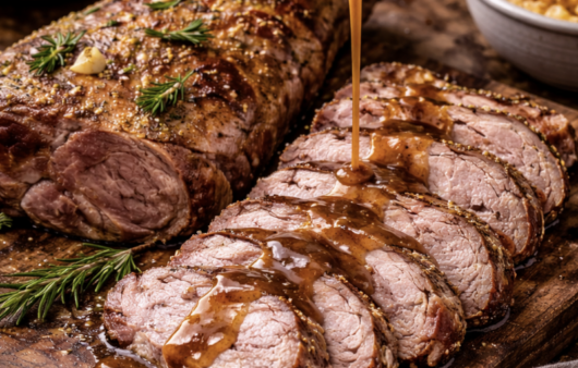 Geschmorte Lammkeule mit Rosmarin & Knoblauch_7