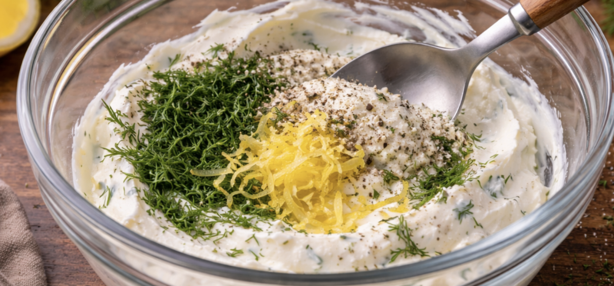 Räucherlachs-Röllchen mit Frischkäse_1