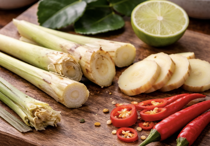 Thai-Kokos-Suppe mit Huhn_1