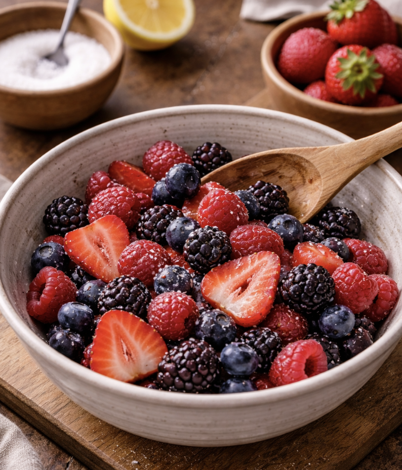 Mascarpone-Creme mit Beeren_1