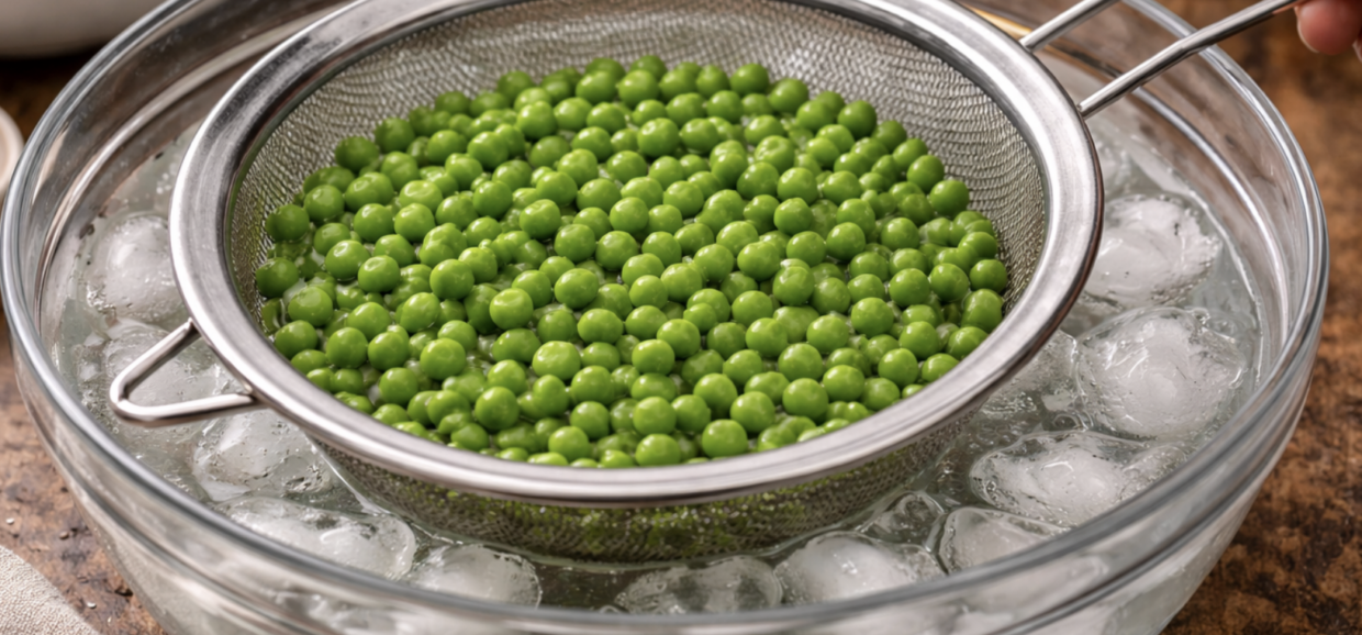 Frühlingssalat mit Erbsen und Minze_1