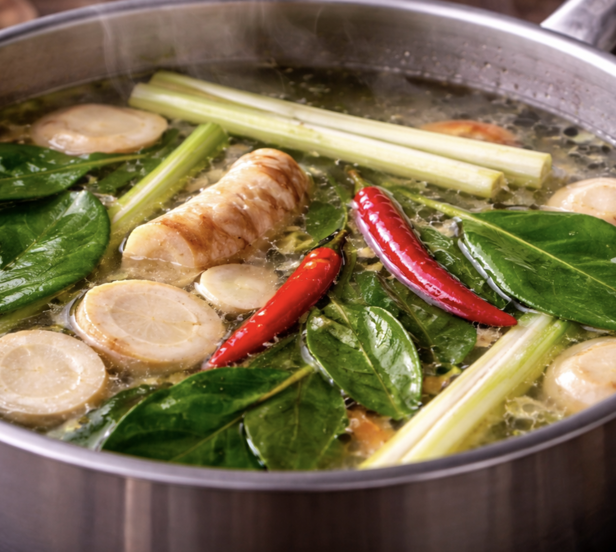 Tom Yum mit Garnelen_1