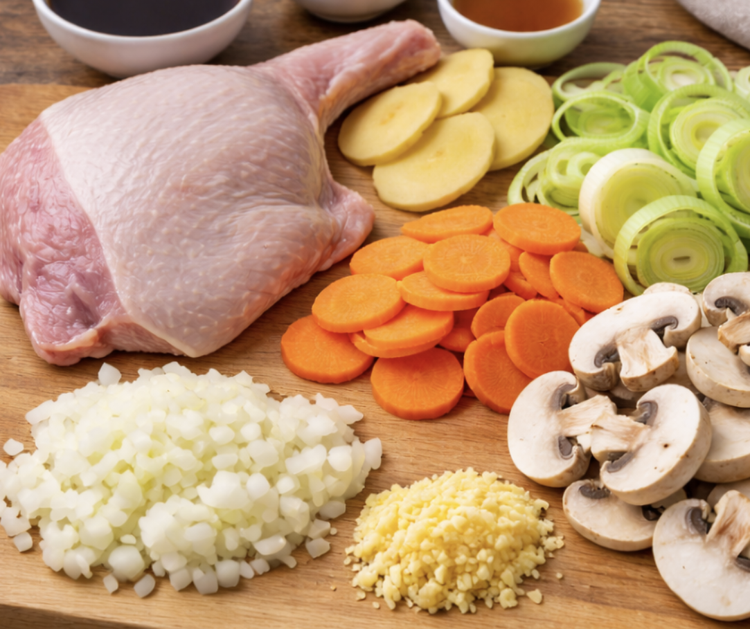 Entensuppe mit Ingwer_1