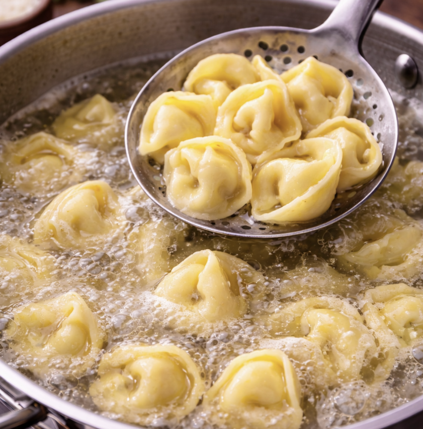Burrata-Tortellini mit Tomaten und Basilikum_1