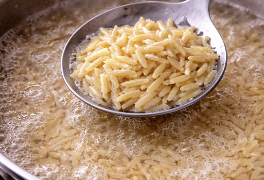 Orzo mit Zitrone und Parmesan_1