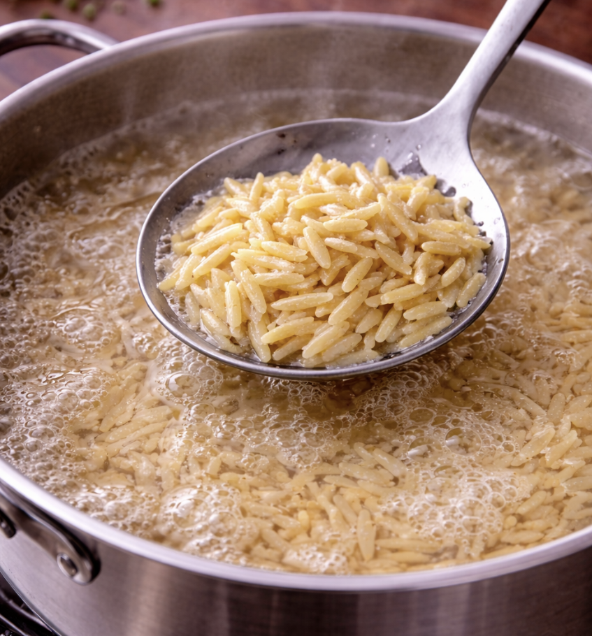 Orzo mit Zitrone und Parmesan_1