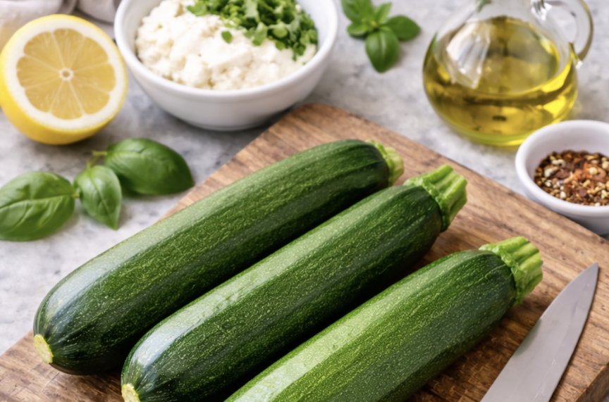 Gegrillte Zucchini mit Zitronenricotta_1