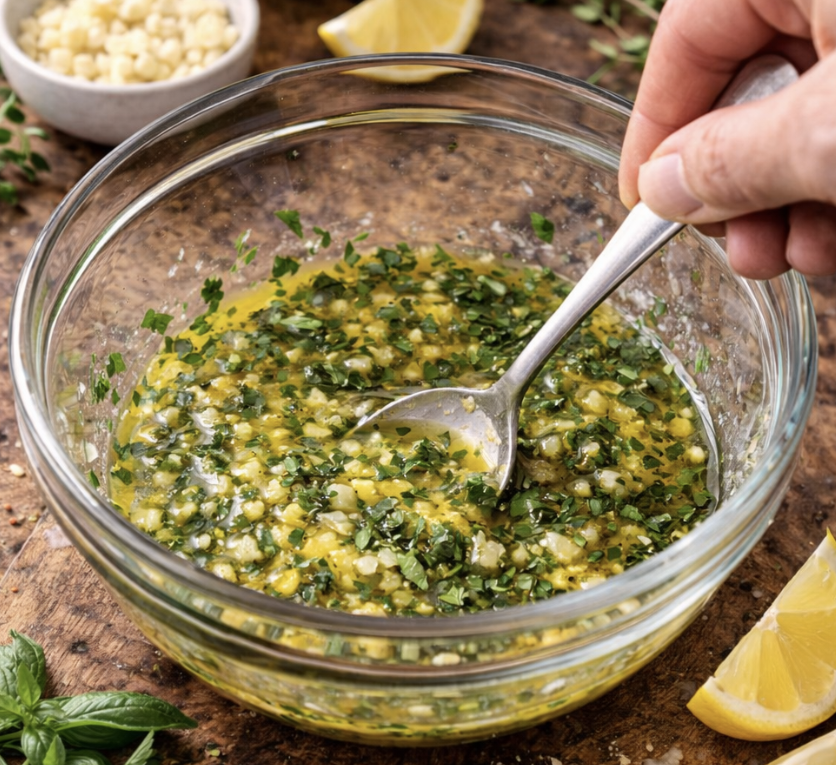 Gegrilltes Zitronen-Kräuter-Hähnchen mit Sommergemüse_1