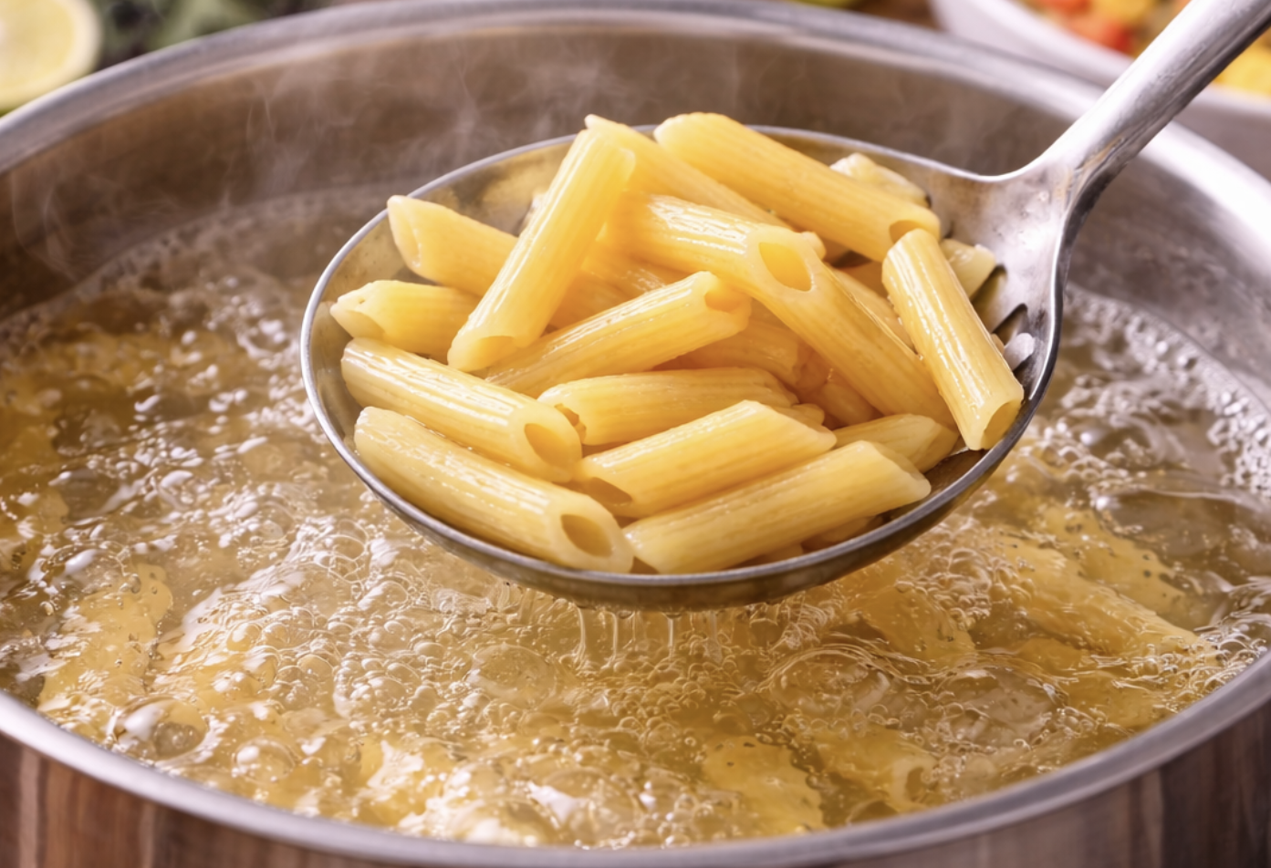 Pasta Primavera mit frischem Gartengemüse_1