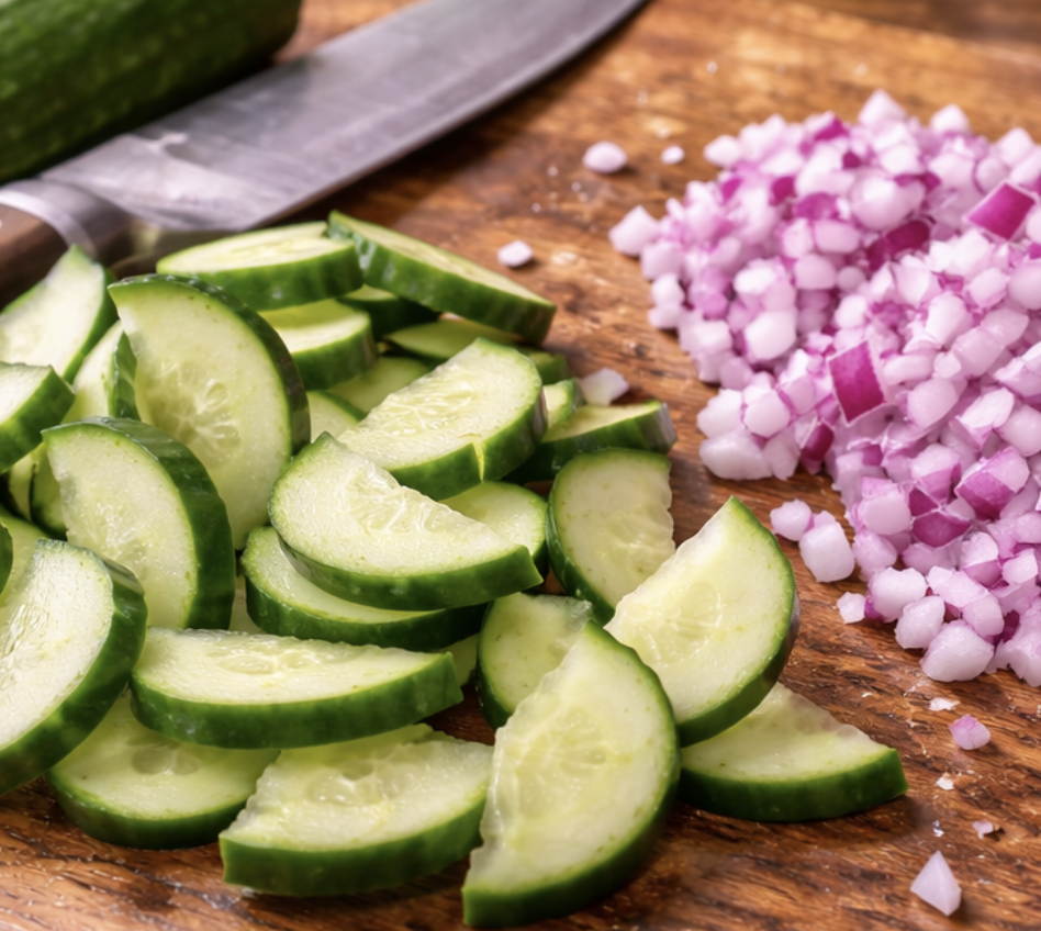 Avocado-Gurken-Salat mit Zitronendressing_1