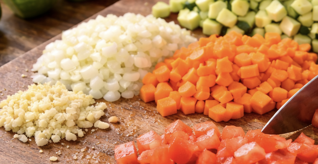 Tomaten-Gemüse-Suppe mit frischem Basilikum_1