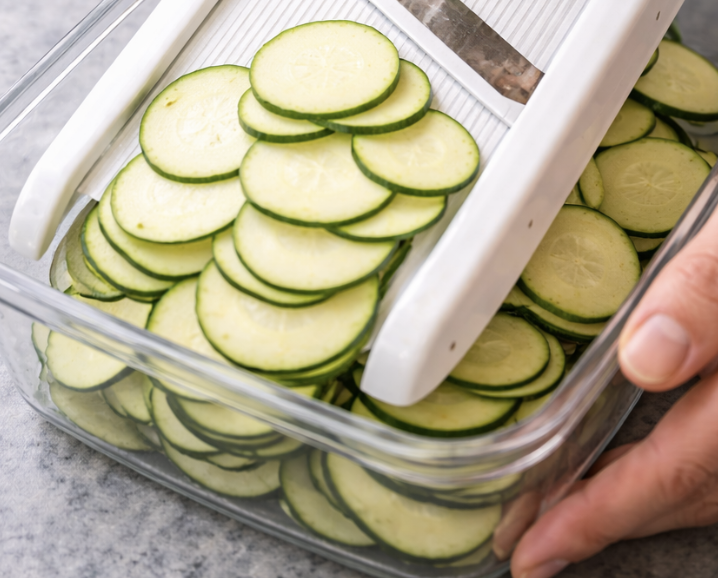 Zucchini-Carpaccio mit Parmesan und Pinienkernen_1