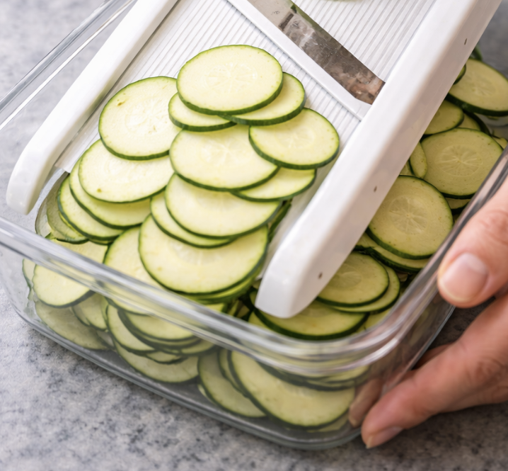 Zucchini-Carpaccio mit Parmesan und Pinienkernen_1