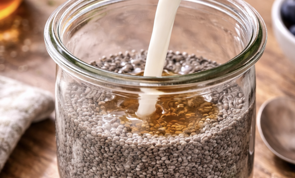 Chia-Pudding mit frischen Beeren_1