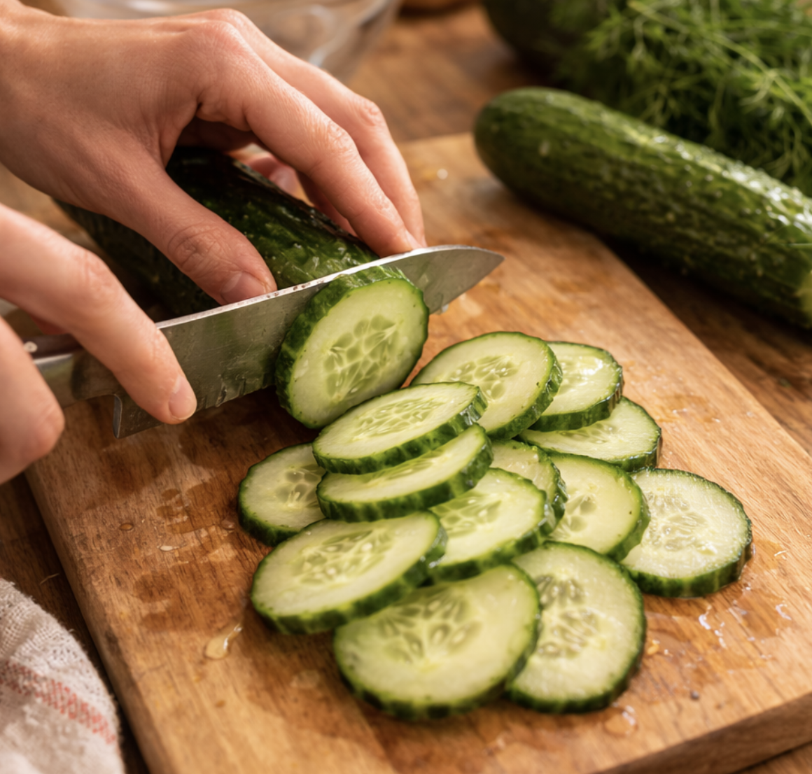 Gurken-Dill-Salat mit griechischem Joghurt_1