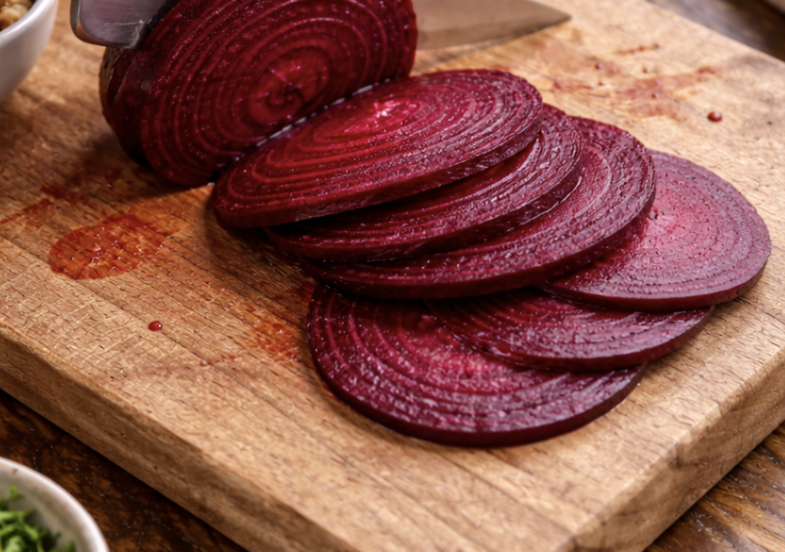 Rote-Bete-Carpaccio mit Feta und Walnüssen_1