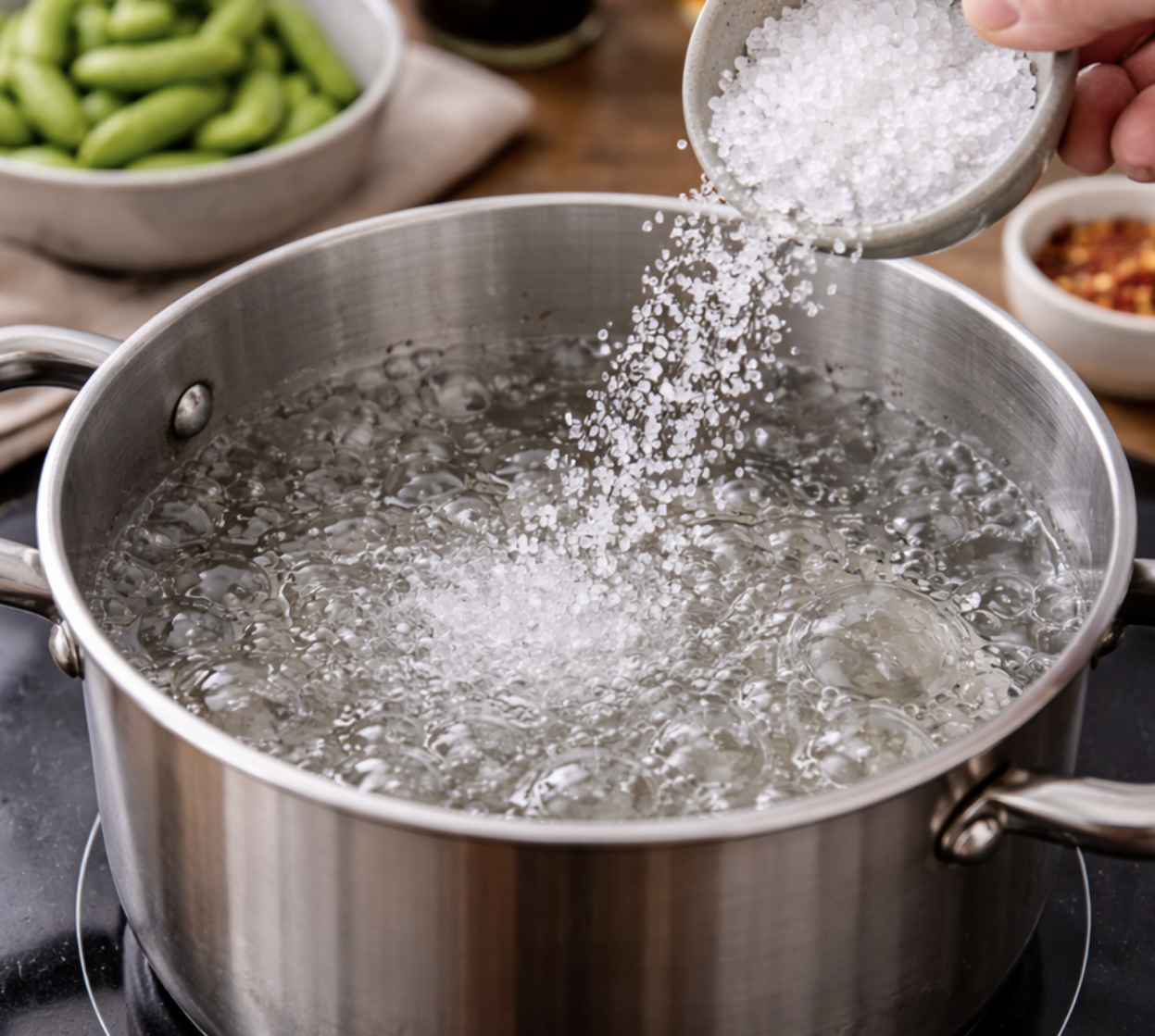 Edamame mit Meersalz1