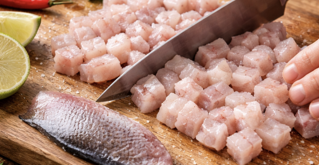 Ceviche von der Dorade mit Limette_1