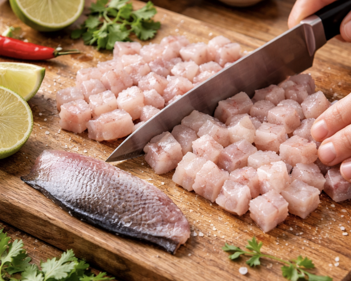 Ceviche von der Dorade mit Limette_1