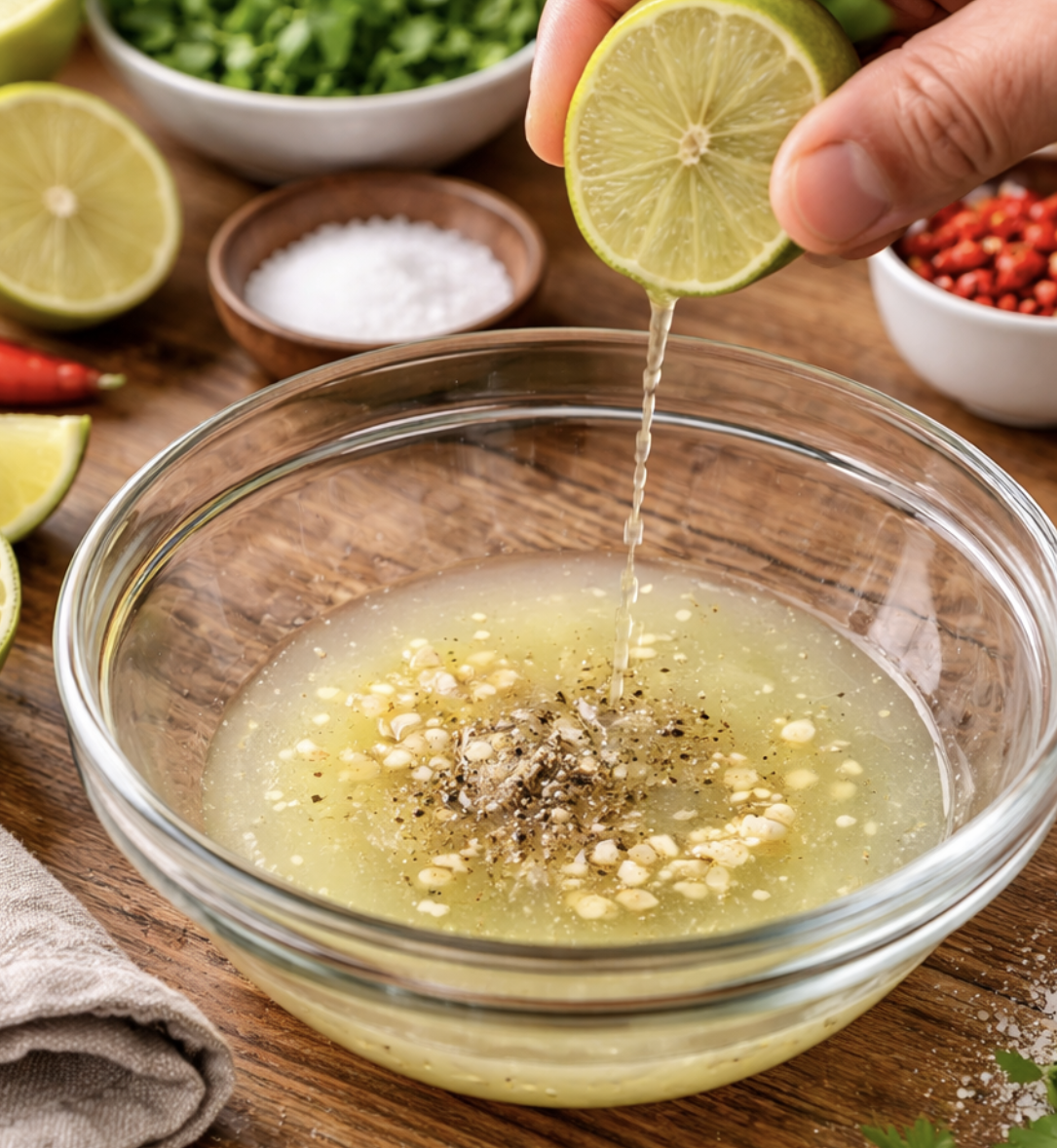 Ceviche von der Dorade mit Limette_2