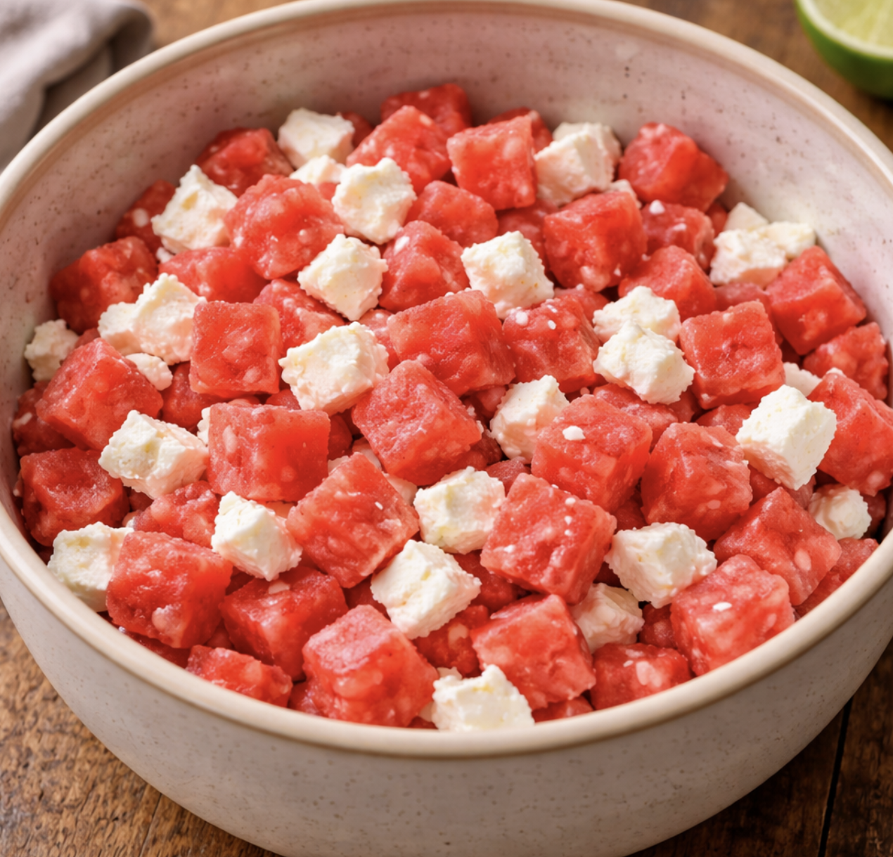 Melonen-Feta-Salat mit Minze_2