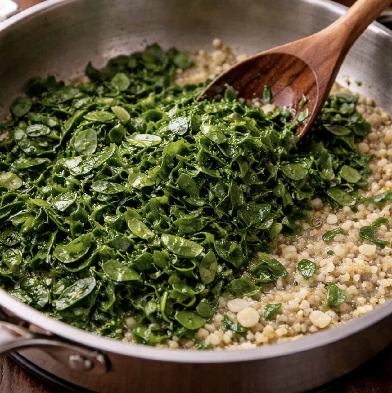 Gebratener Zander auf Rahmspinat_2